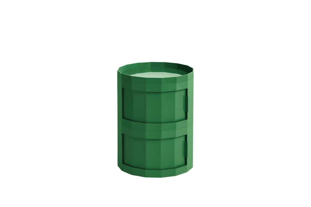 HAY Facet Container 20 mit Füßen und Rollen