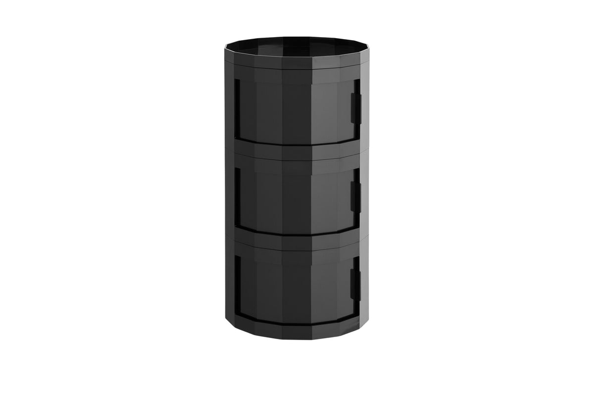 HAY Facet Container 30 mit Füßen und Rollen