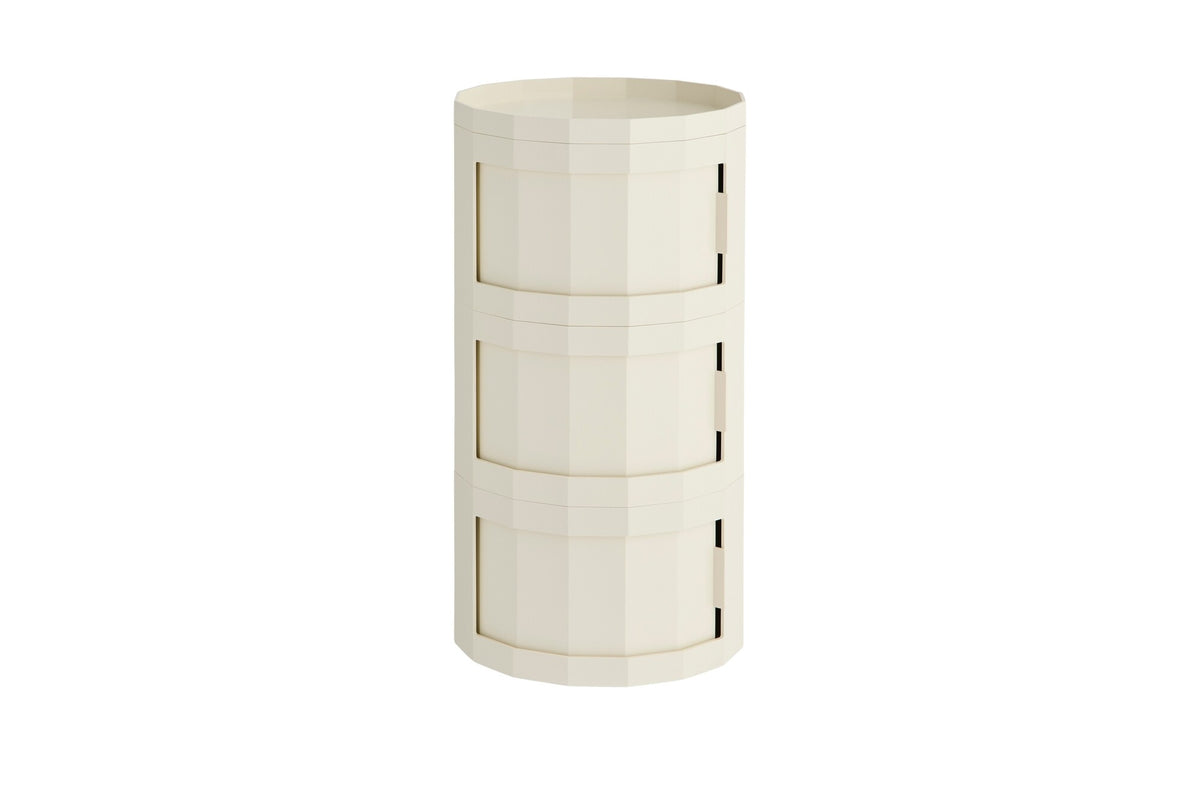 HAY Facet Container 30 mit Füßen und Rollen