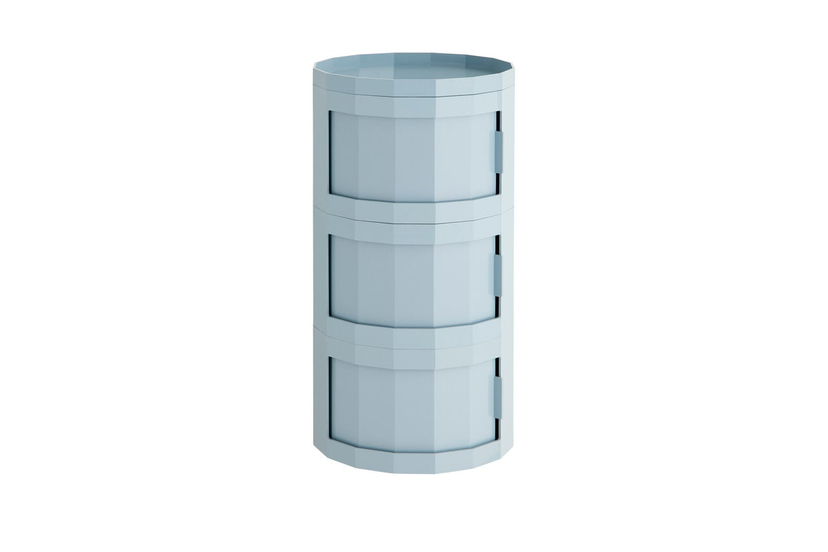 HAY Facet Container 30 mit Füßen und Rollen