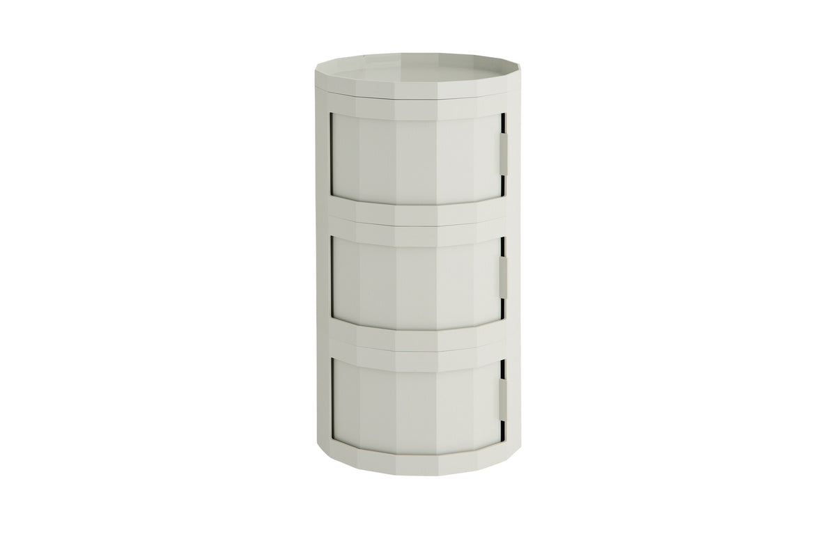 HAY Facet Container 30 mit Füßen und Rollen