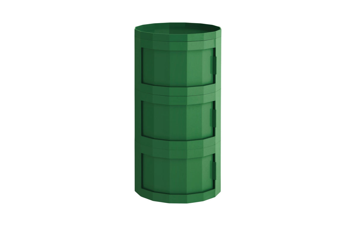 HAY Facet Container 30 mit Füßen und Rollen