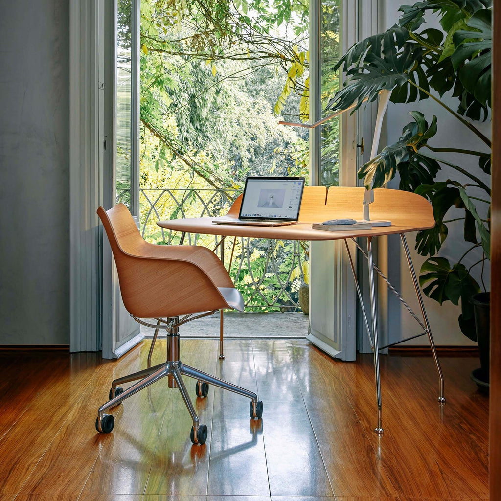 Kartell Q/Wood Bürostuhl Buche