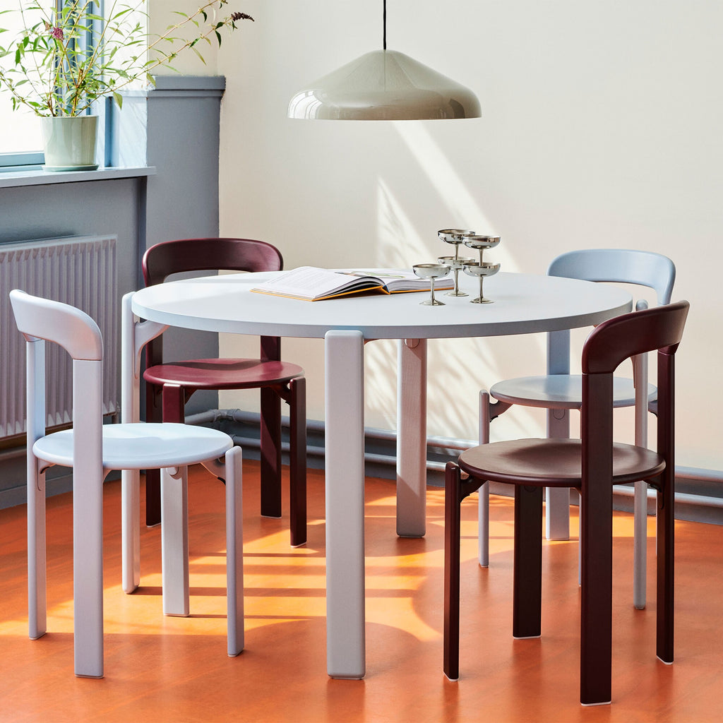 HAY Rey Esstisch Laminat Ø128cm