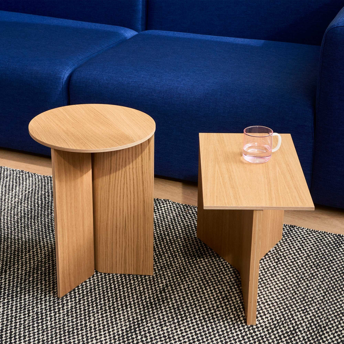 HAY Slit Beistelltisch Holz länglich