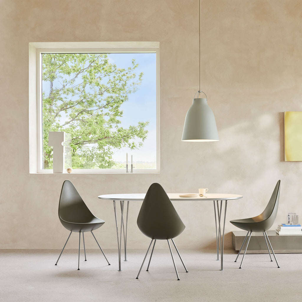 Fritz Hansen Drop™ Stuhl Gestell verchromt