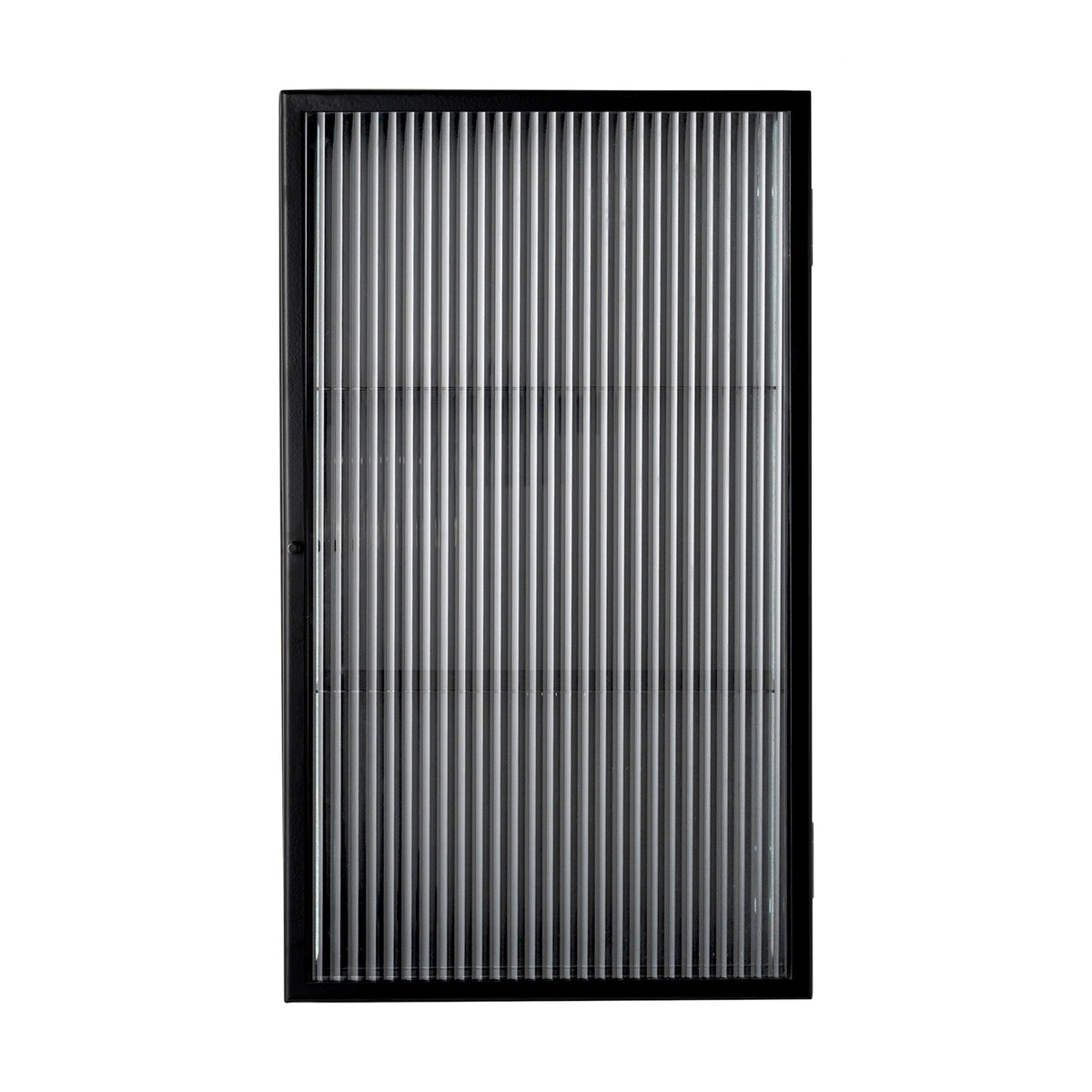 Ferm Living Haze Wandschrank geriffeltes Glas