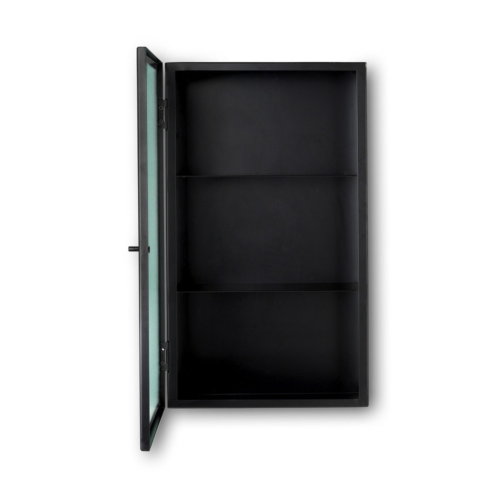 Ferm Living Haze Wandschrank geriffeltes Glas