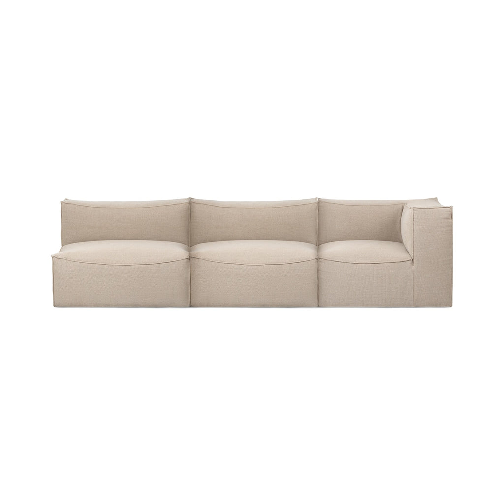 Ferm Living Catena Modular 3-Sitzer Sofa Armlehne rechts