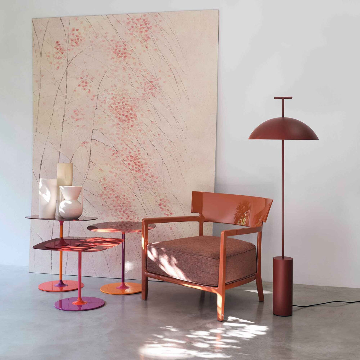 Kartell Thierry Alto Beistelltisch H 50cm