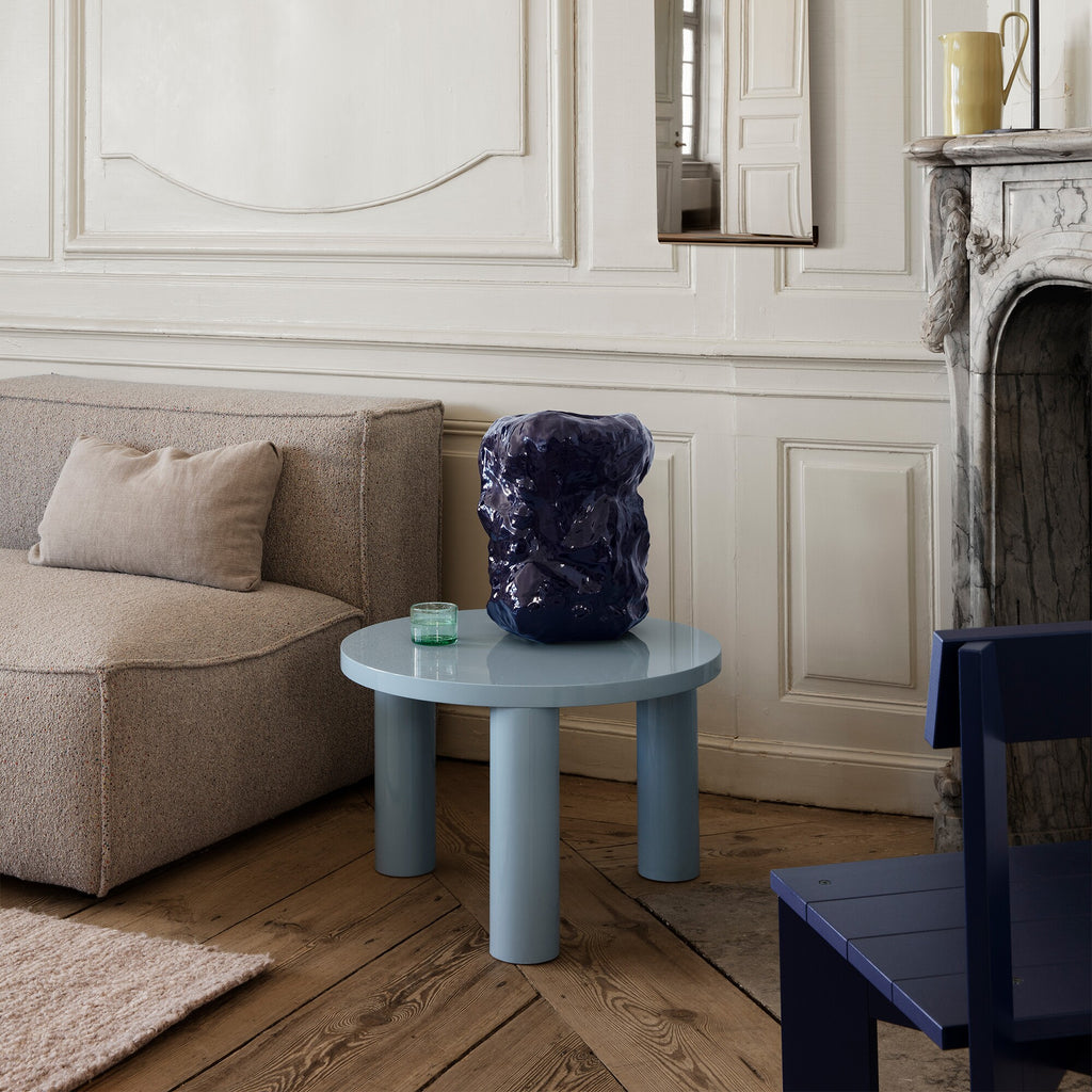 Ferm Living Post Beistelltisch Hochglanz S