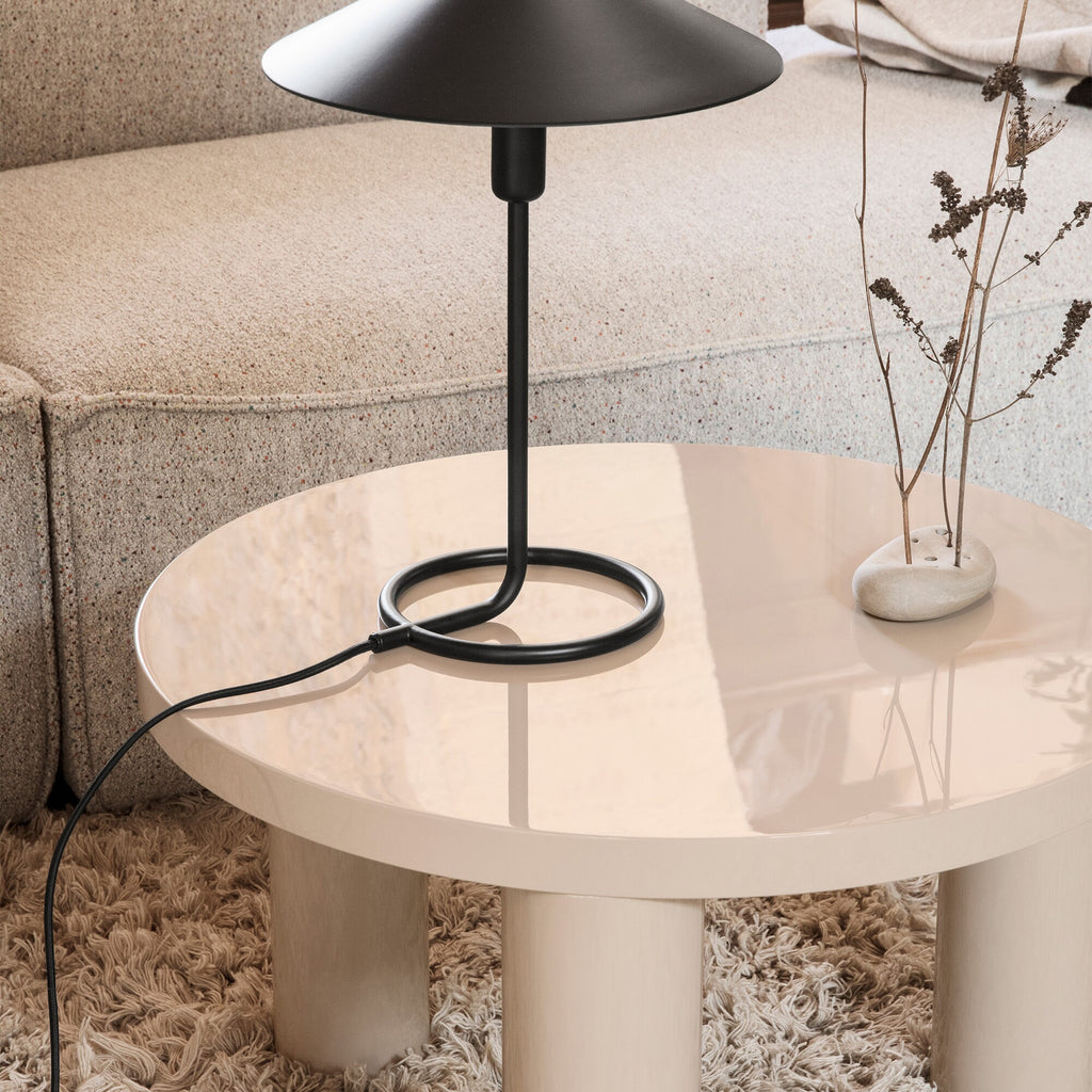Ferm Living Post Beistelltisch Hochglanz S