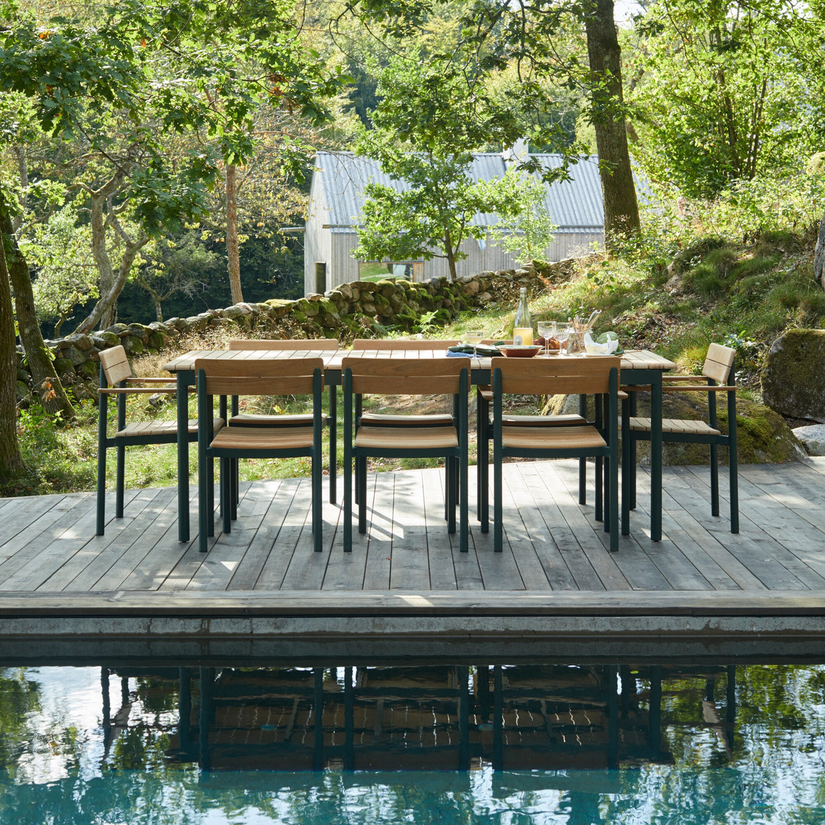Fritz Hansen Skagerak Pelagus Gartenarmlehnstuhl