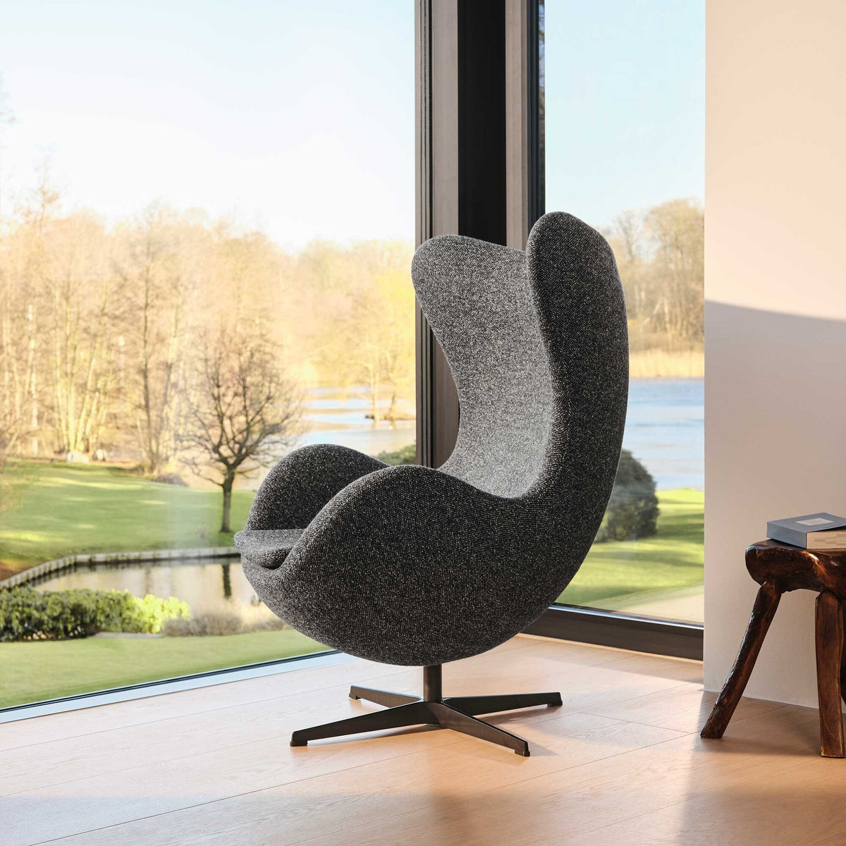 Fritz Hansen Jubiläumsedition 2022 Egg/Das Ei™ Loungesessel Stoff
