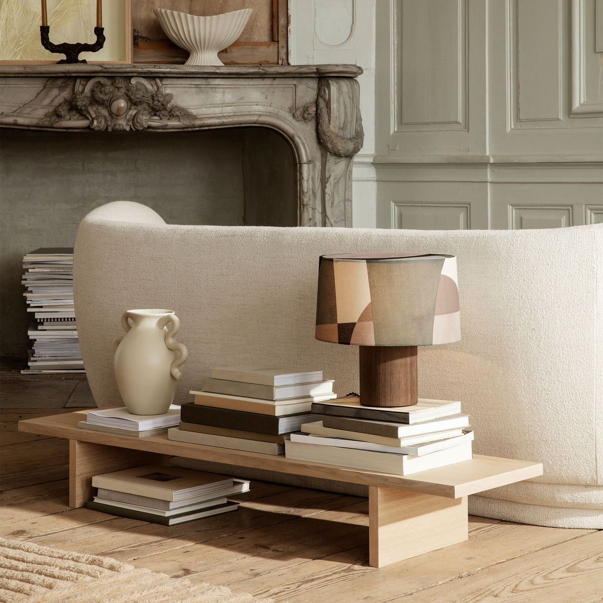 Ferm Living Kona Beistelltisch niedrig