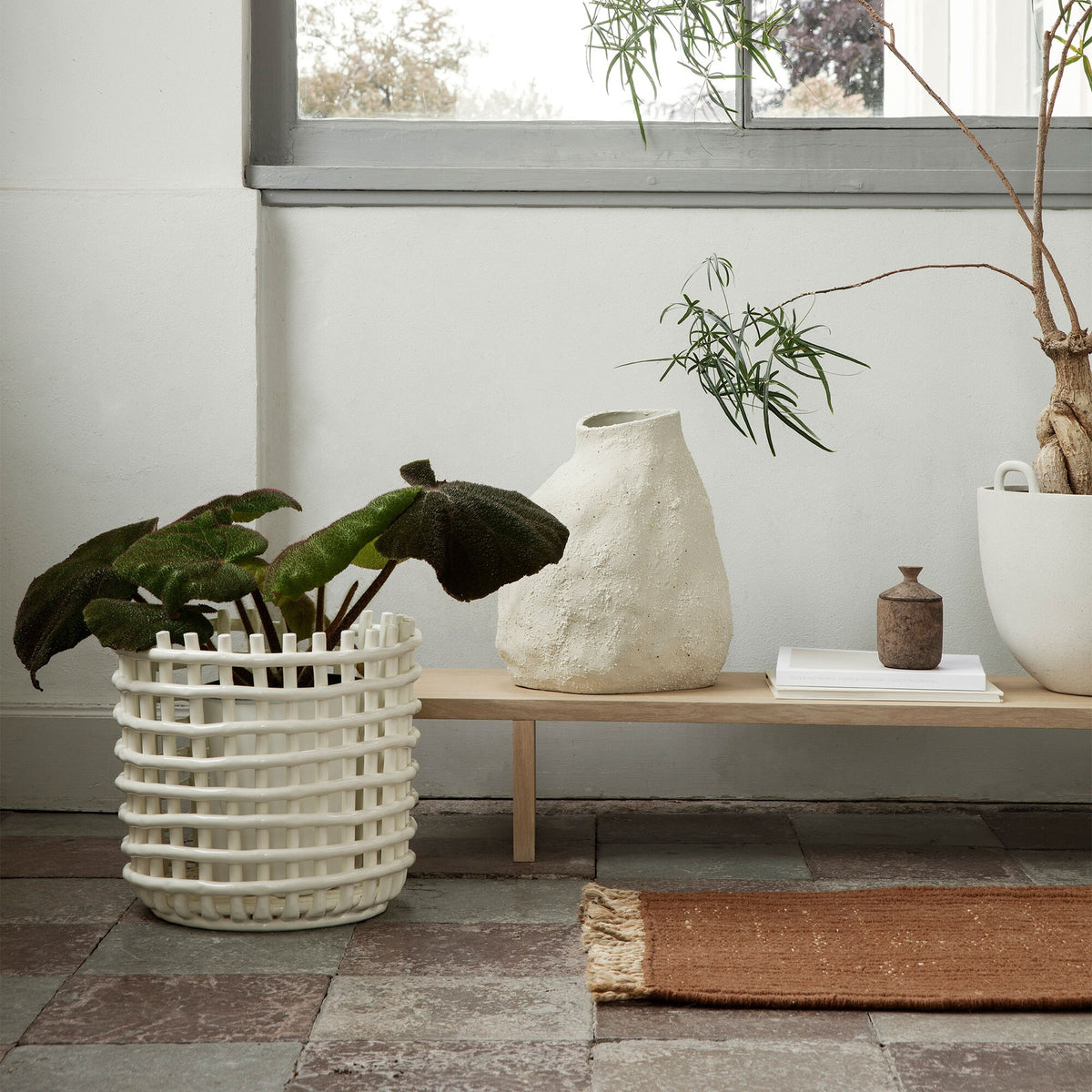 Ferm Living Kona Beistelltisch niedrig