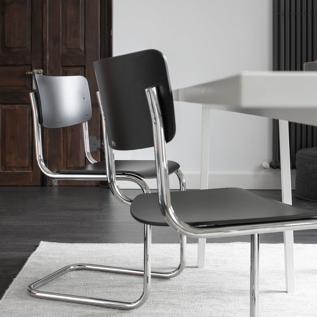 Thonet S 43 Freischwinger Stuhl 4er Set