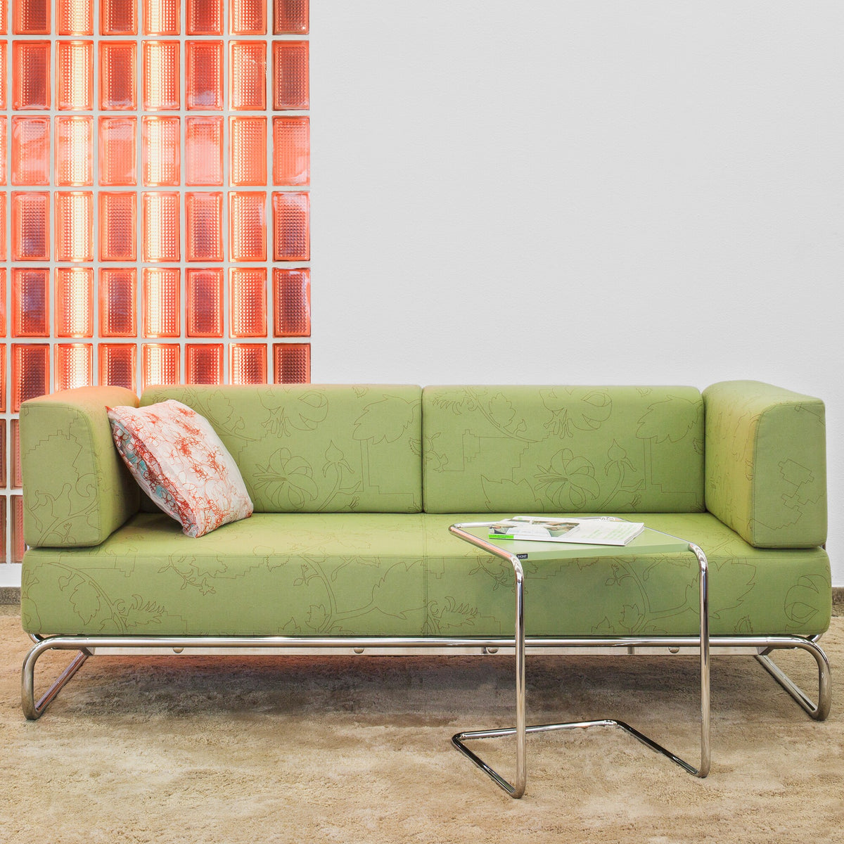 Thonet B 97 Beistelltisch Glas