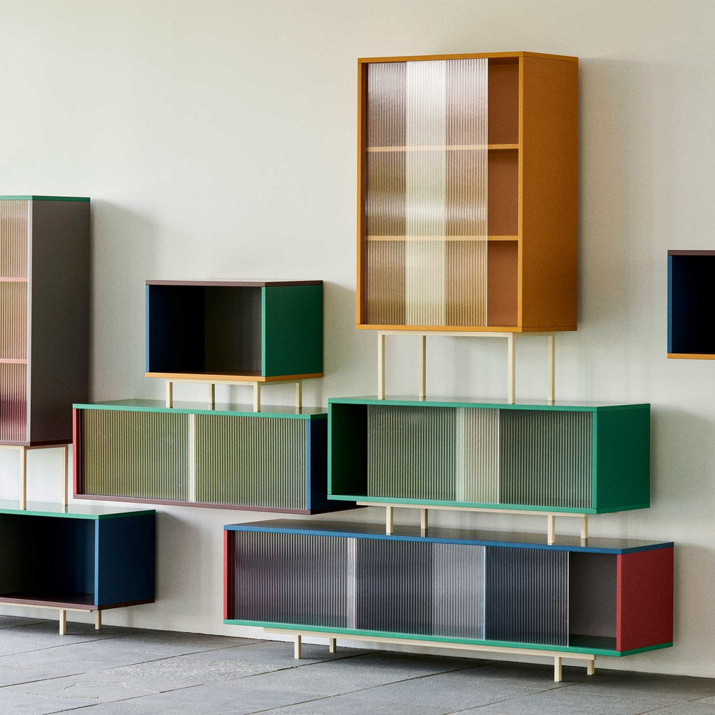 HAY Colour Sideboard mit Glastür L