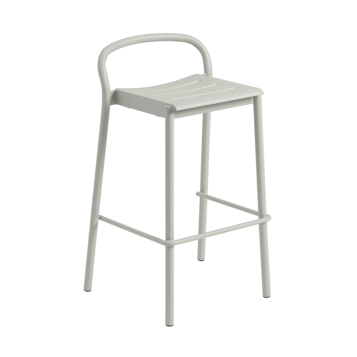 Muuto Linear Steel Outdoor Barhocker H 75cm