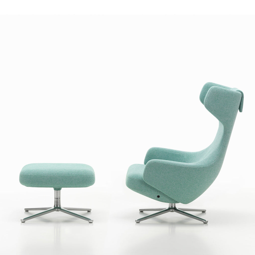 Vitra Grand Repos Sessel & Ottoman Stoff
