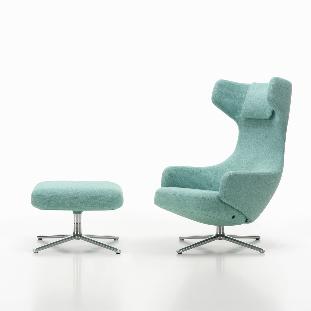 Vitra Grand Repos Sessel & Ottoman Stoff
