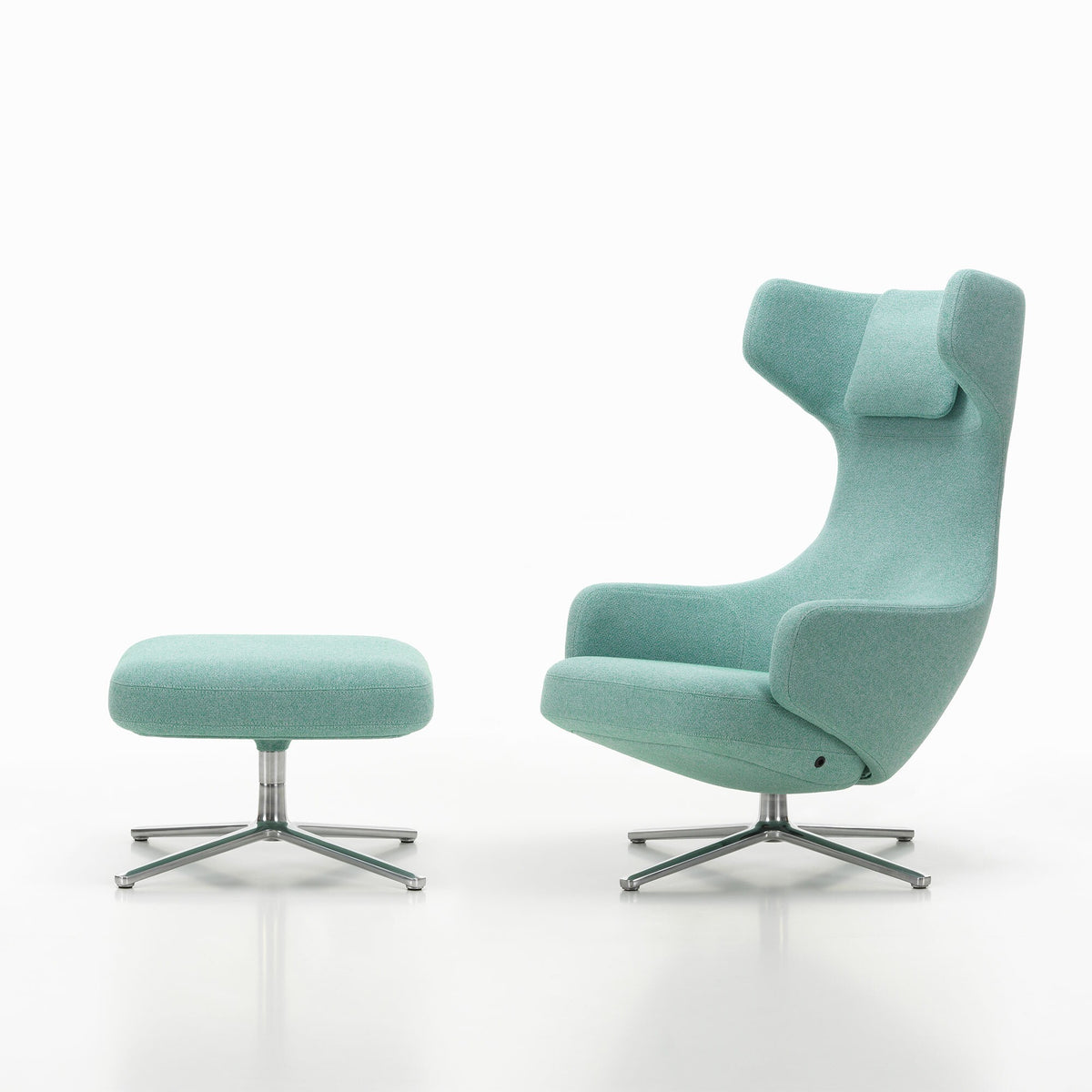 Vitra Grand Repos Sessel & Ottoman Stoff
