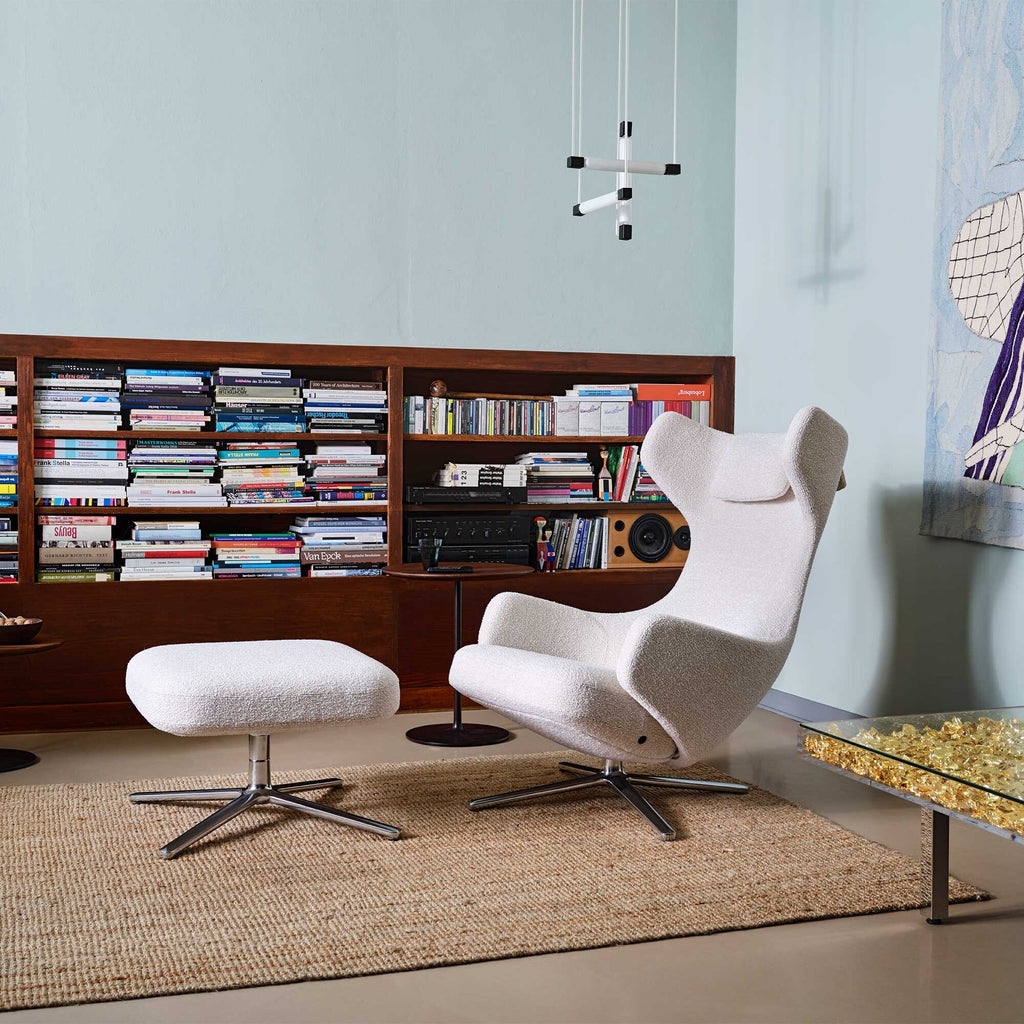 Vitra Grand Repos Sessel & Ottoman Stoff