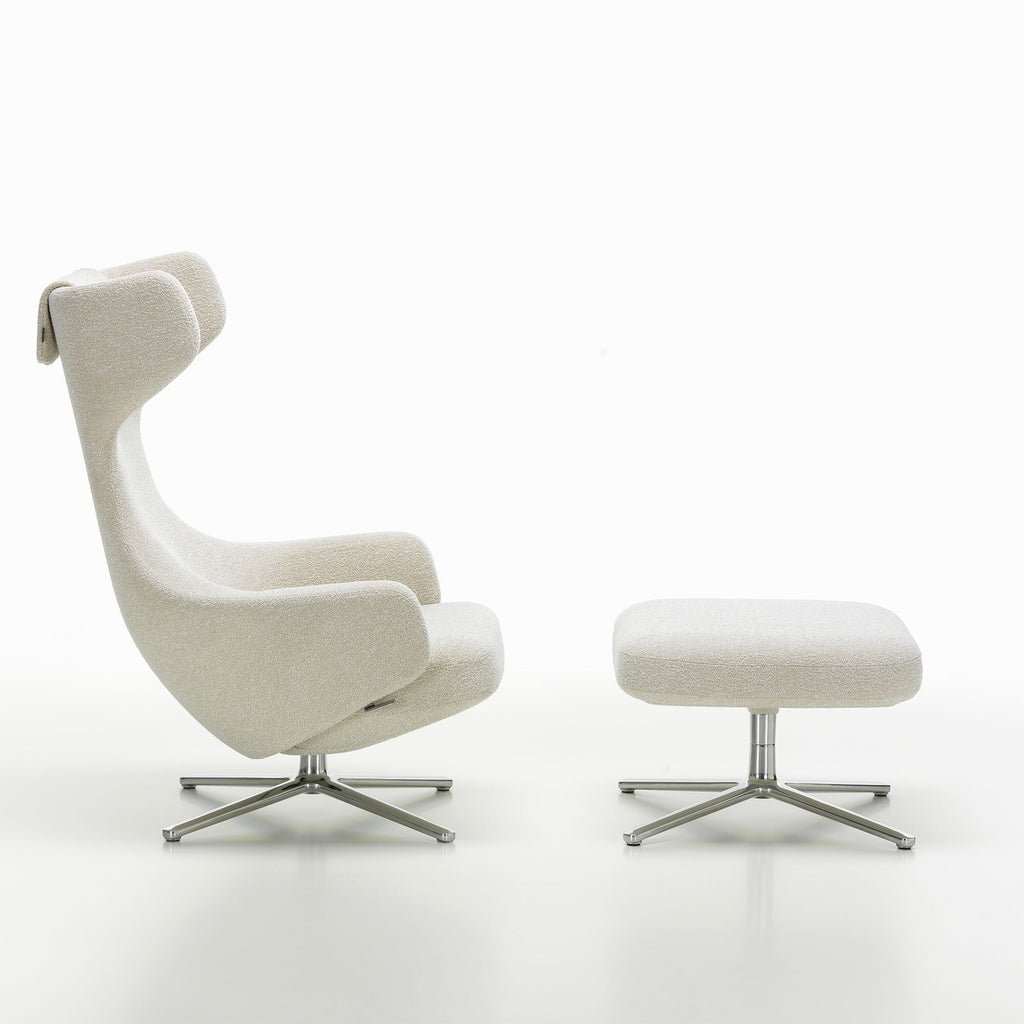 Vitra Grand Repos Sessel & Ottoman Stoff