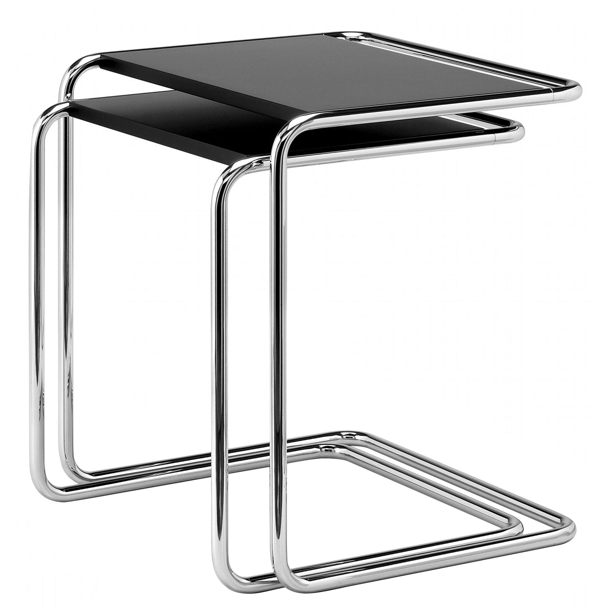 Thonet B 97 Beistelltisch 2er Set Buche