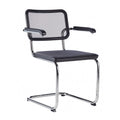 Thonet S 64 N Freischwinger Armlehnstuhl Buche