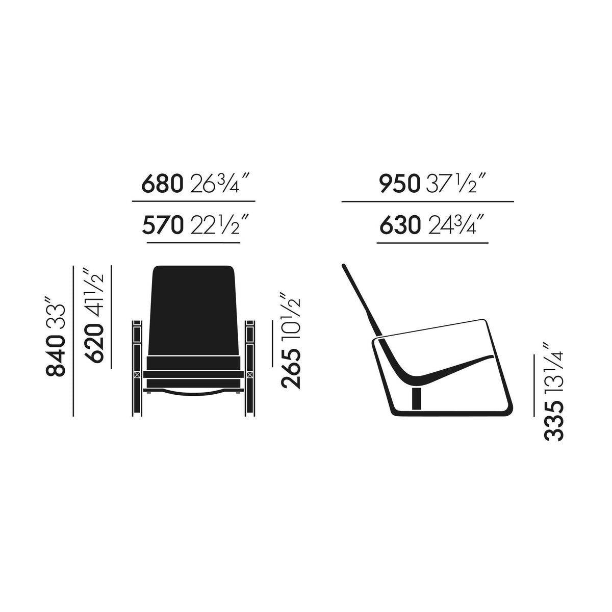 Vitra Cité Sessel