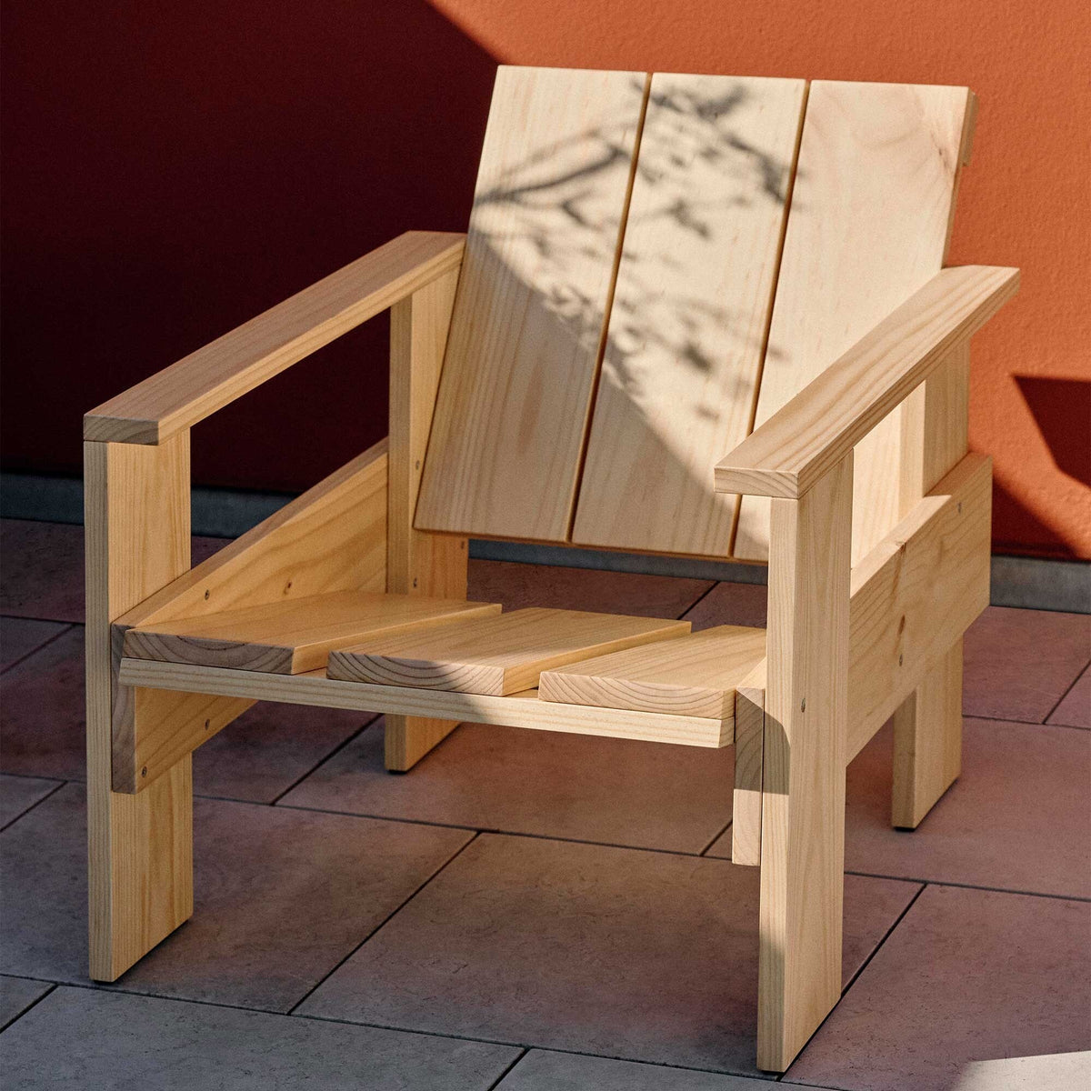 HAY Crate Lounge Gartenstuhl 77cm