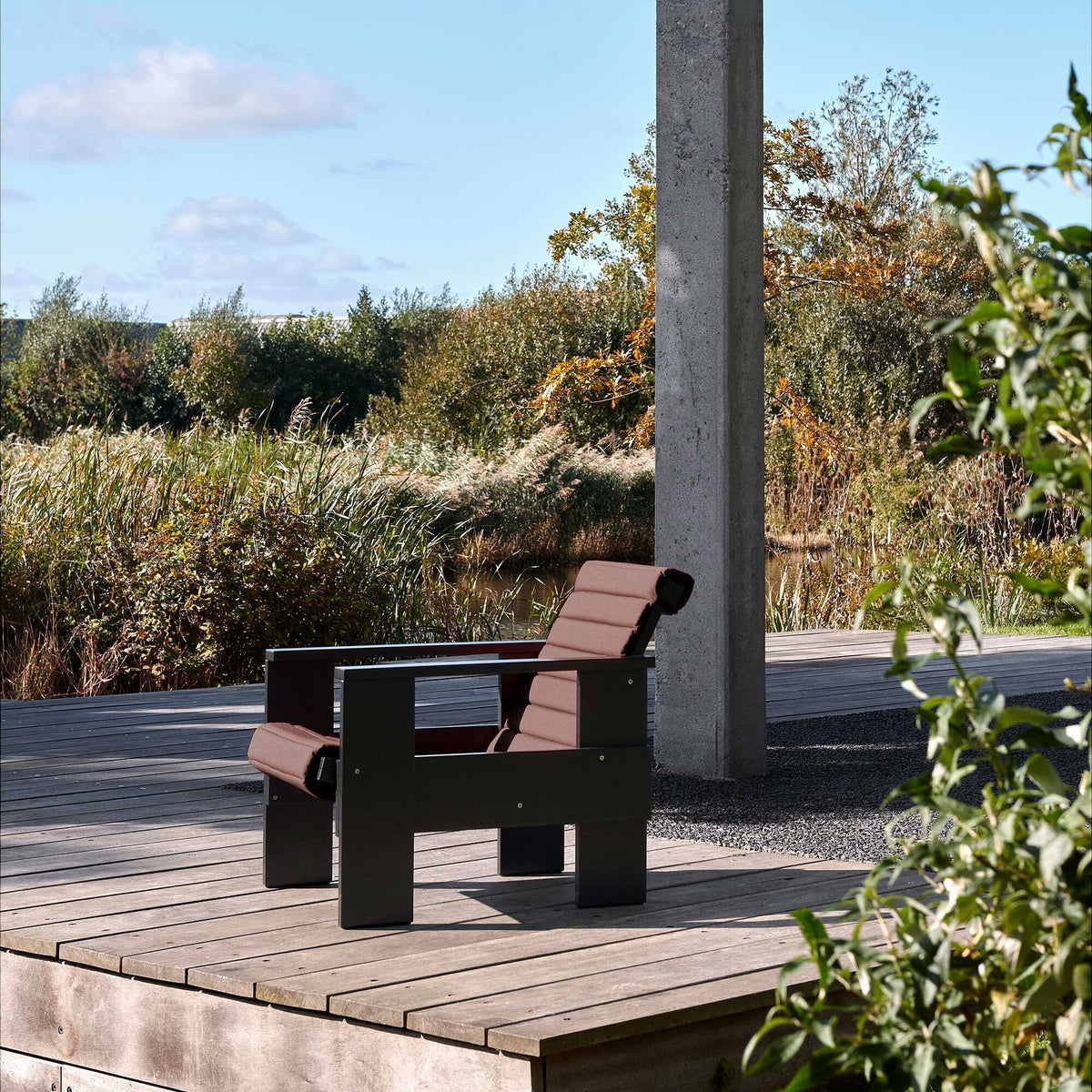 HAY Crate Lounge Gartenstuhl 77cm