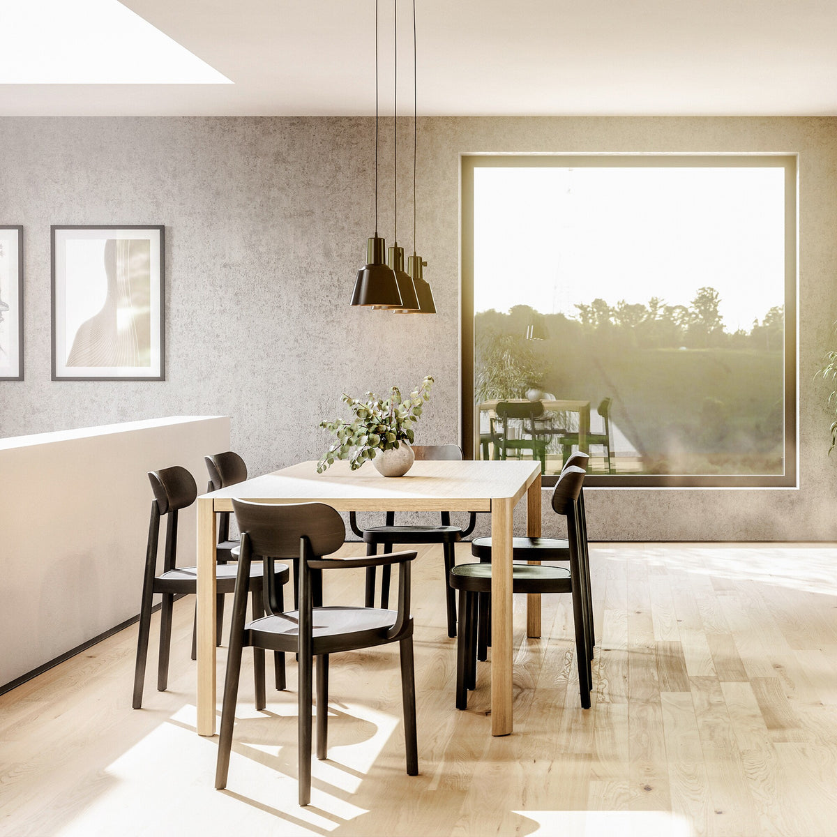 Thonet 1140 Esstisch 200x100cm