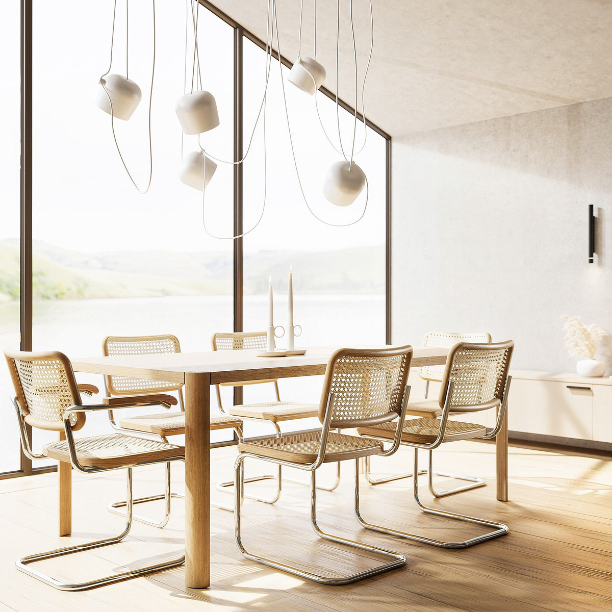 Thonet 1140 Esstisch 200x100cm