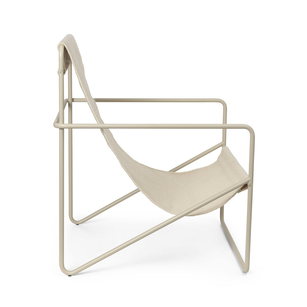 Ferm Living Desert Loungestuhl Gestell kaschmir