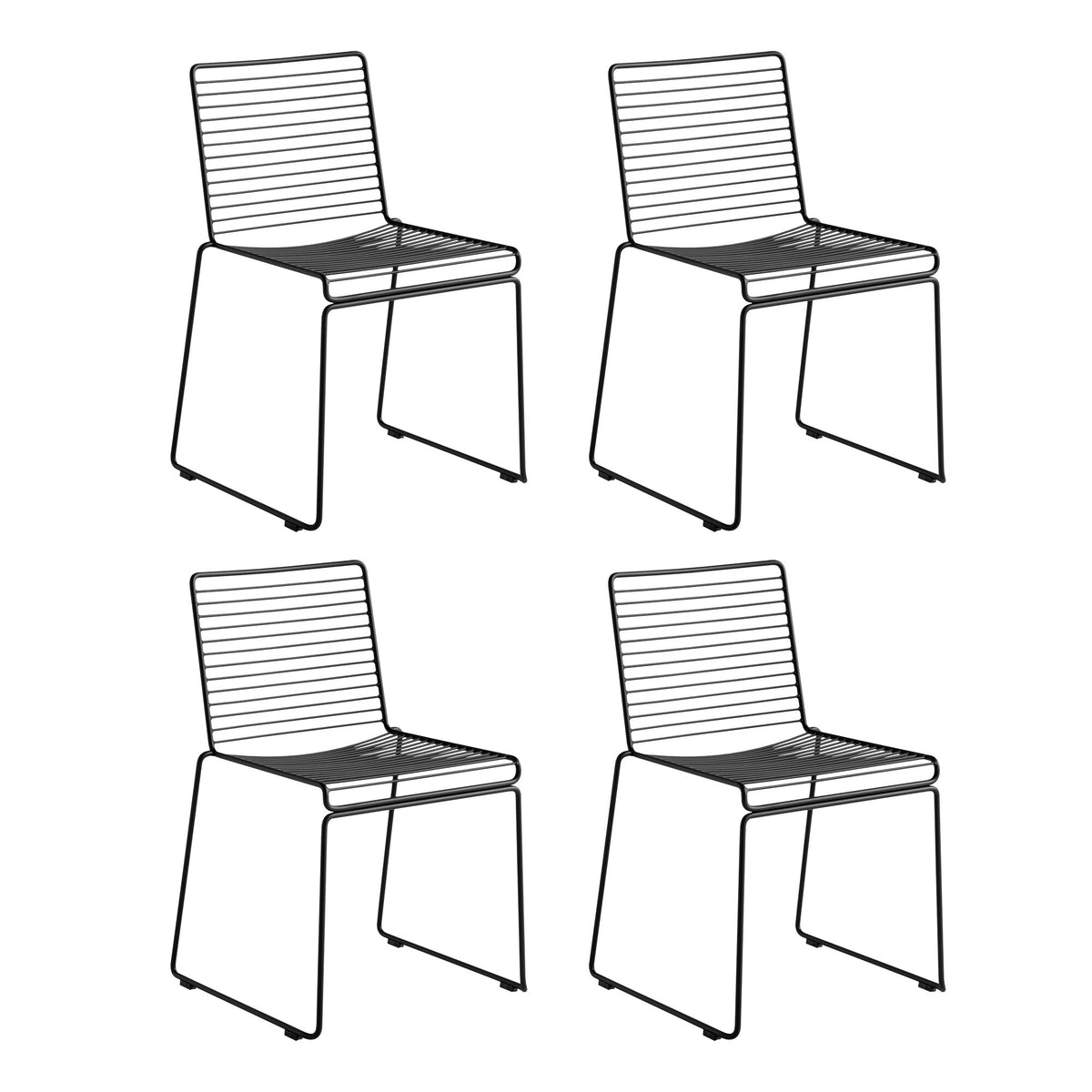 HAY Hee Stuhl 4er Set