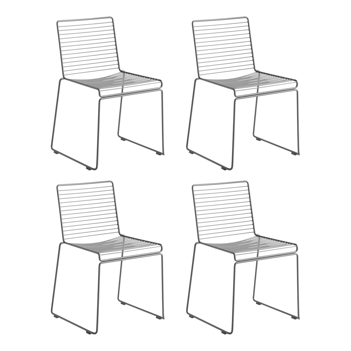 HAY Hee Stuhl 4er Set