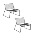 HAY Hee Lounge Stuhl 2er Set