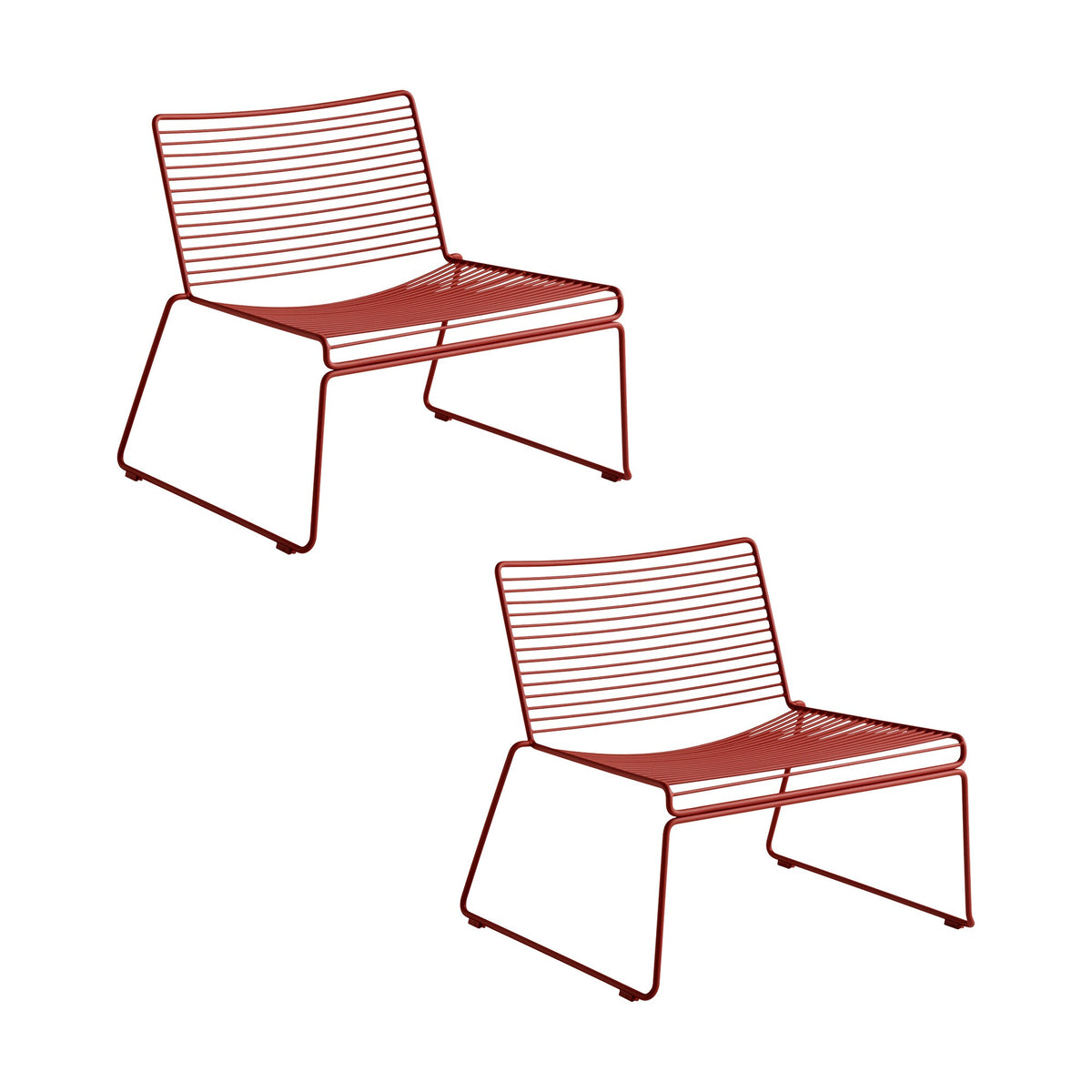 HAY Hee Lounge Stuhl 2er Set