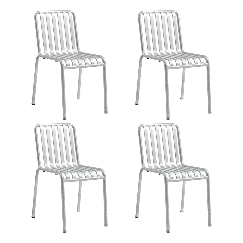 HAY Palissade Gartenstuhl Feuerverzinkt 4er Set