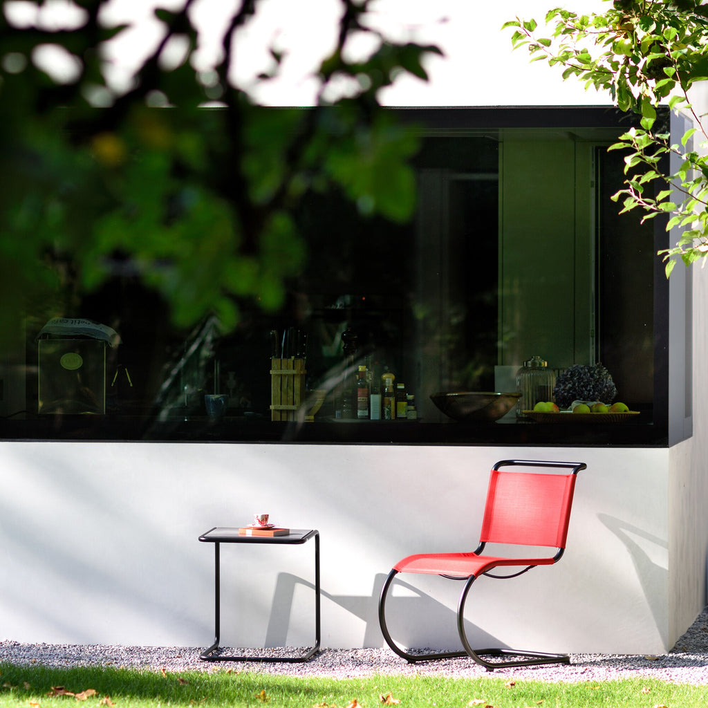 Thonet B 97 All Seasons Beistelltisch 2er Set Glas