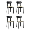 Thonet 118 Stuhl mit Rohrgeflecht 4er Set
