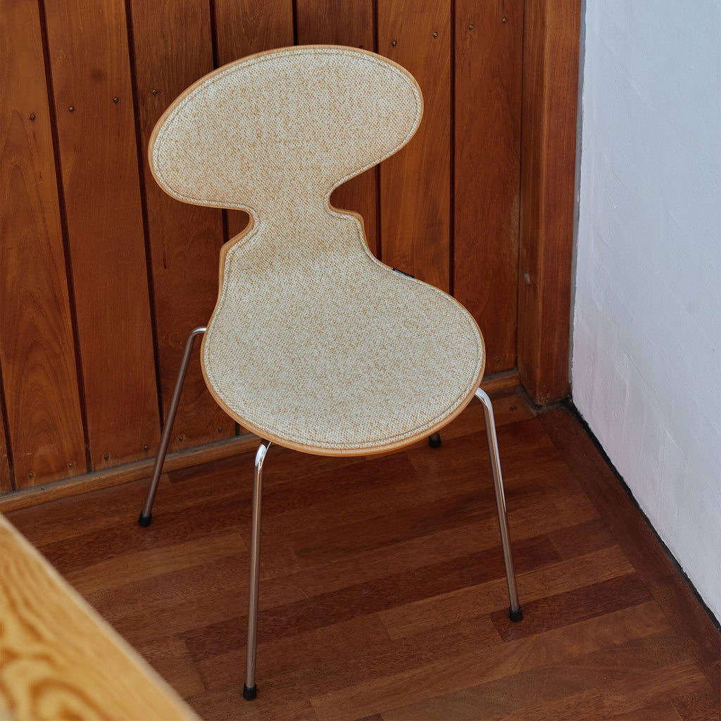 Fritz Hansen Die Ameise™ Stuhl Vorne gepolstert Gestell verchromt