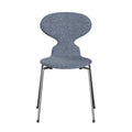 Fritz Hansen Die Ameise™ Stuhl Vorne gepolstert Gestell verchromt