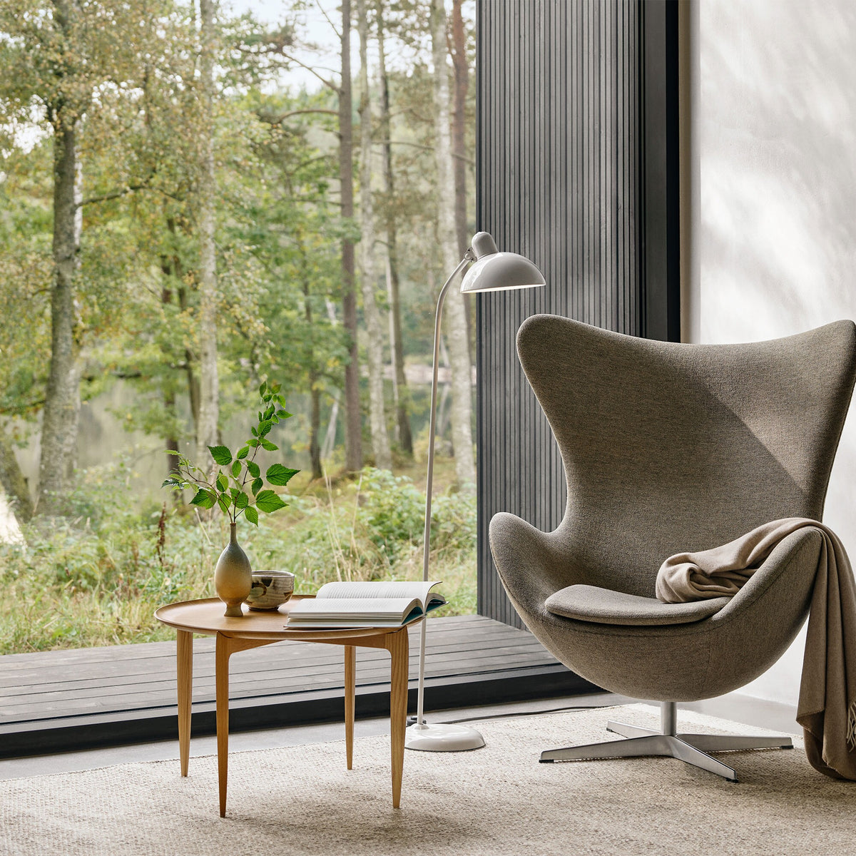 Fritz Hansen Tray Table Klapptisch Ø60cm