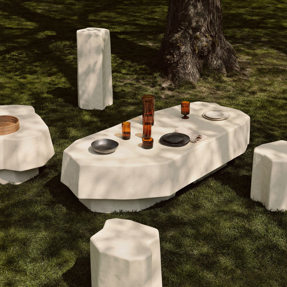 Ferm Living Staffa Couchtisch L
