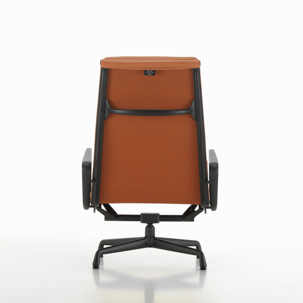 Vitra EA 222 Soft Pad Aluminium Chair Drehsessel Leder
