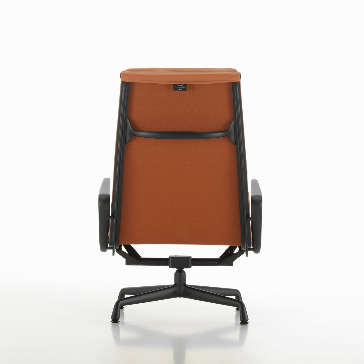 Vitra EA 222 Soft Pad Aluminium Chair Drehsessel Leder